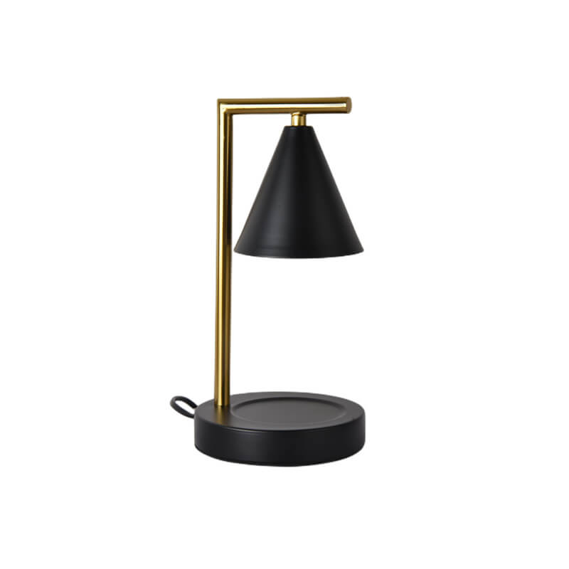 Cone Right Angle Arm Table Lamp
