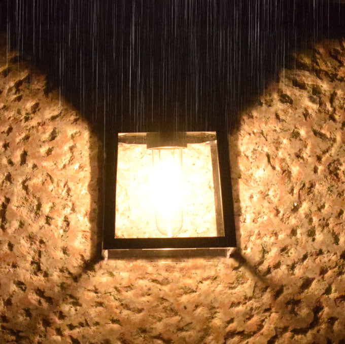 Square Plastic Garden Landscape Outdoor Light