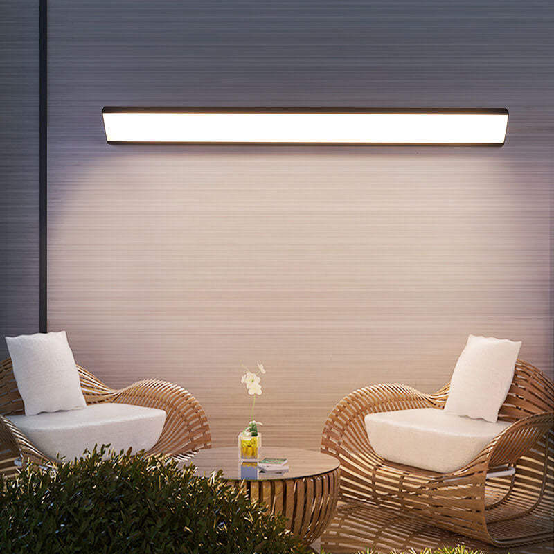 Aluminum Acrylic Long Indoor Outdoor Light