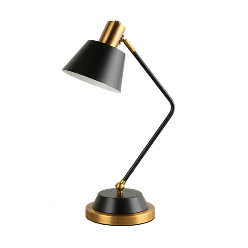 Cone Bend Arm Table Lamp