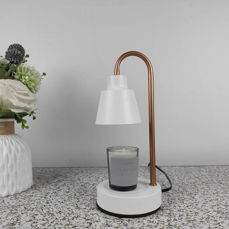 Iron Round Melting Wax Table Lamp