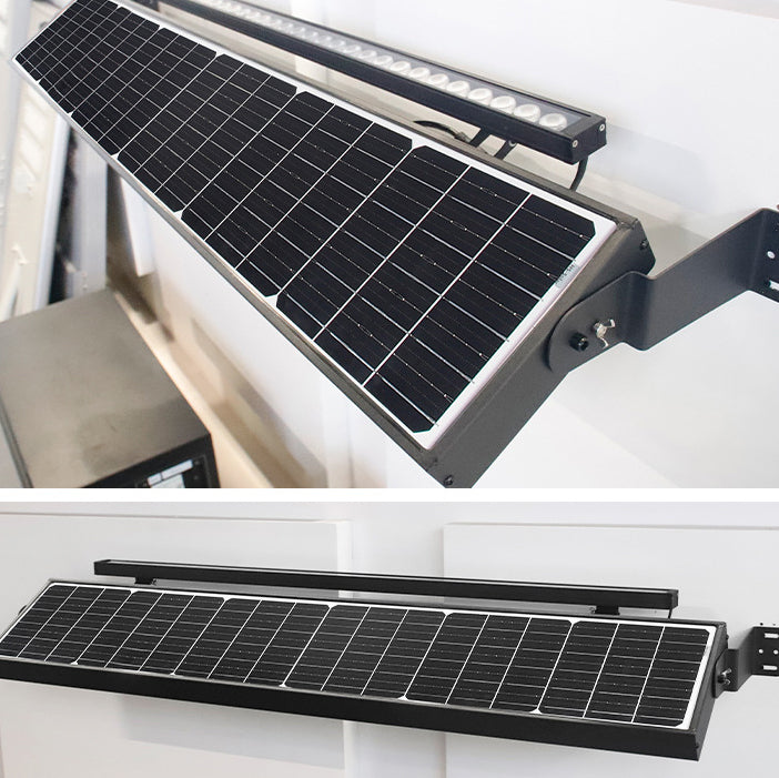 Line Contour Rectangle Aluminum Outdoor Light