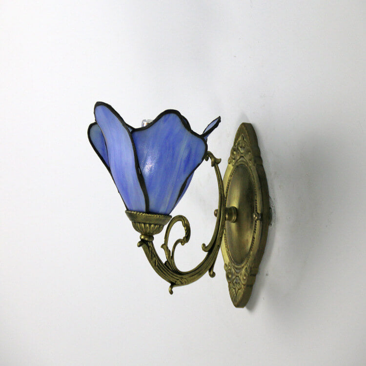 Petals Stained Glass Wall Lamp