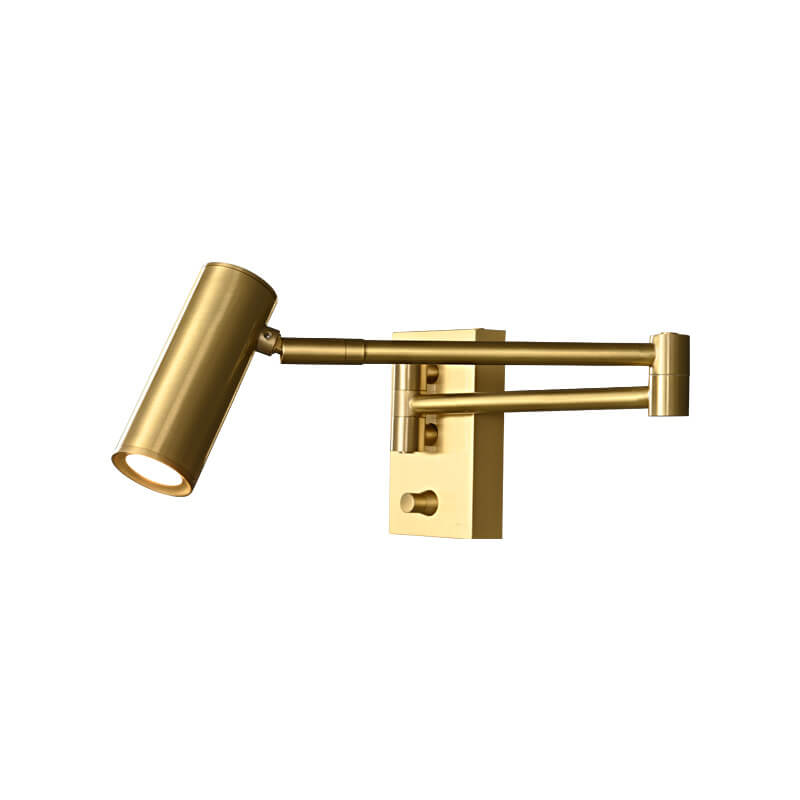 Copper Rotatable Eye Protection Wall Lamp