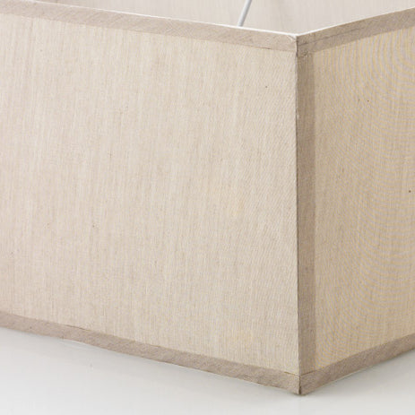 Fabric Square Marble Home Table Lamp