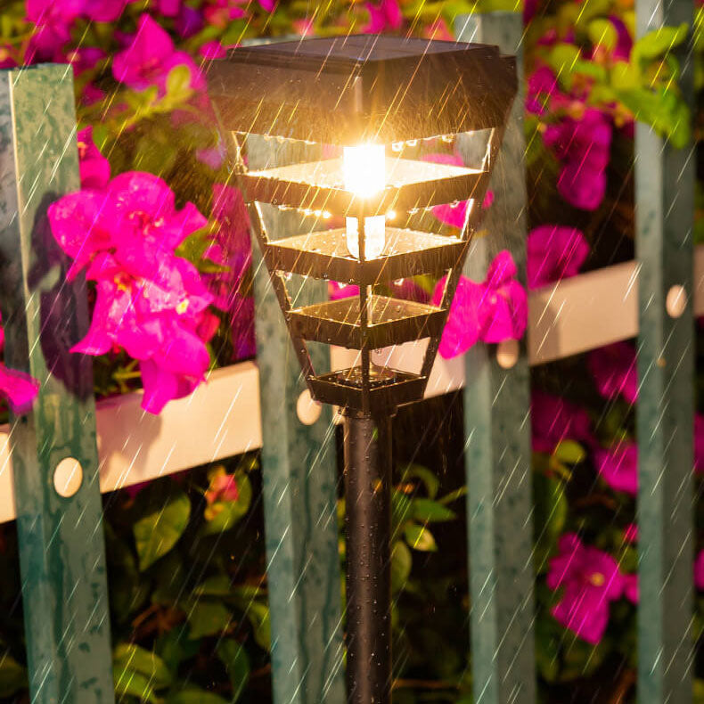 PC Decorative Square Ground Outdoor Light