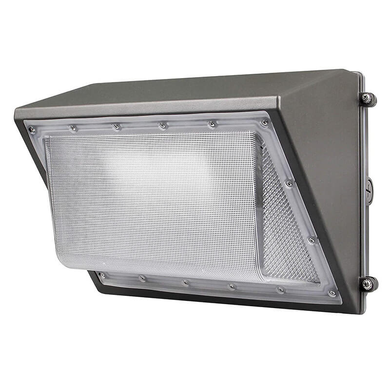 Black Die-Cast Aluminum Glass Outdoor Light