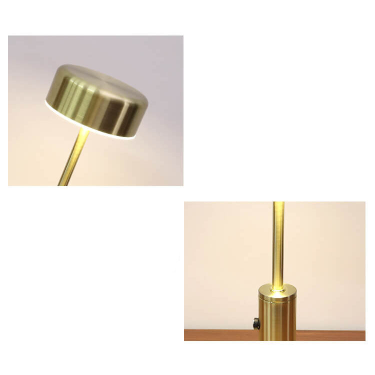 Cylindrical Charging Night Table Lamp