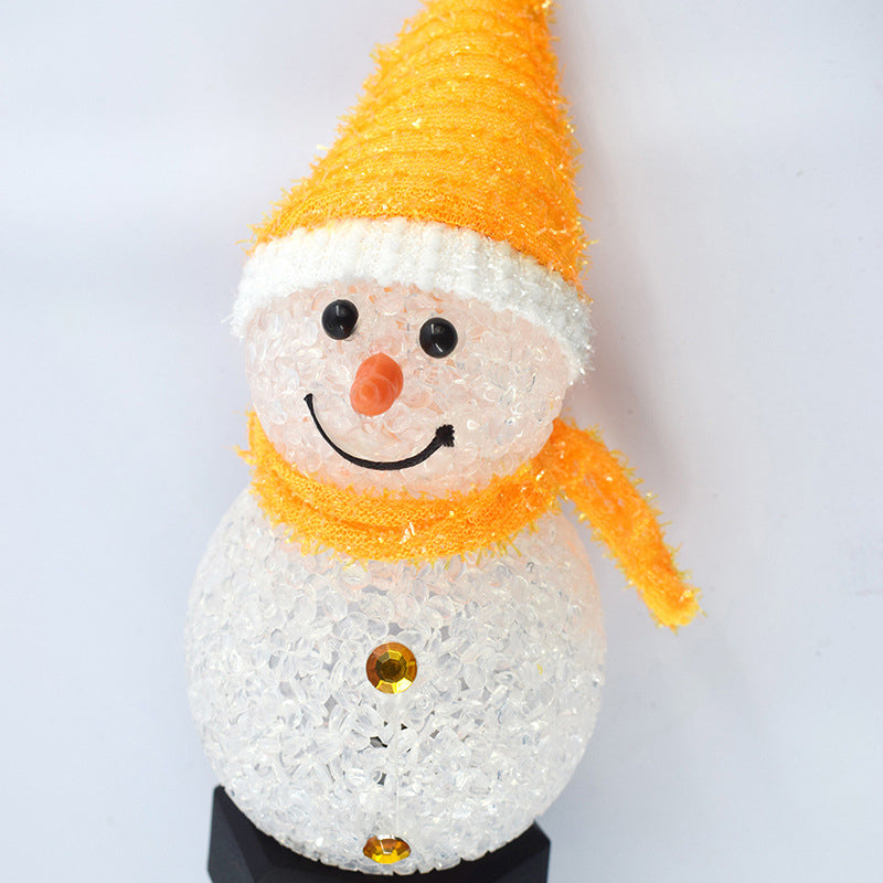 Christmas Plastic Rice Ball Floor Lamp