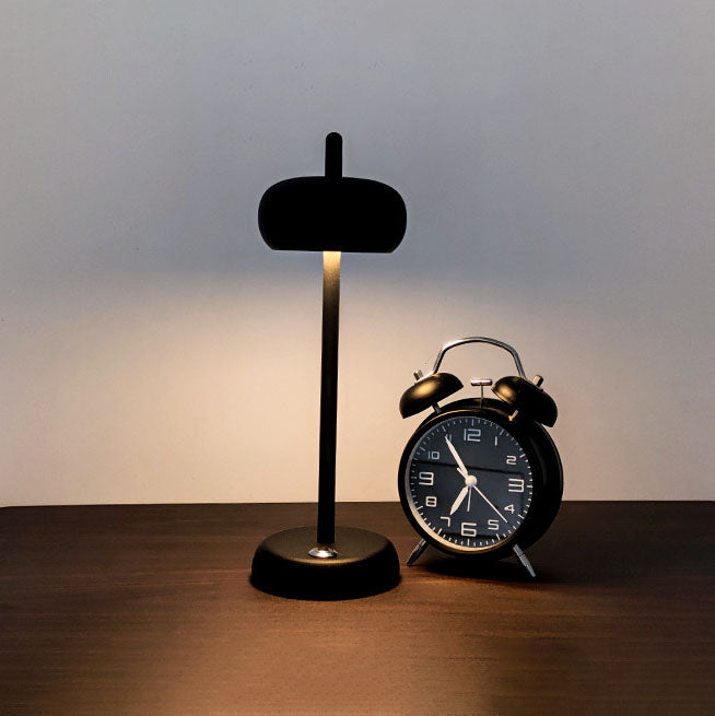 Round Drum Touch Table Lamp