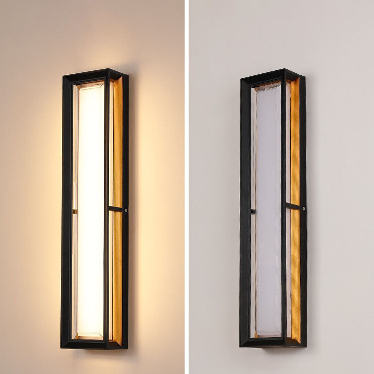 Aluminum Cubic Acrylic Garden Outdoor Light