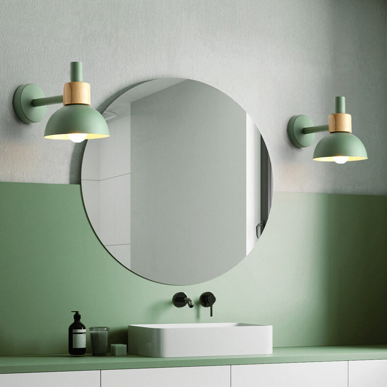 Classic Macaron Solid Color Wall Lamp
