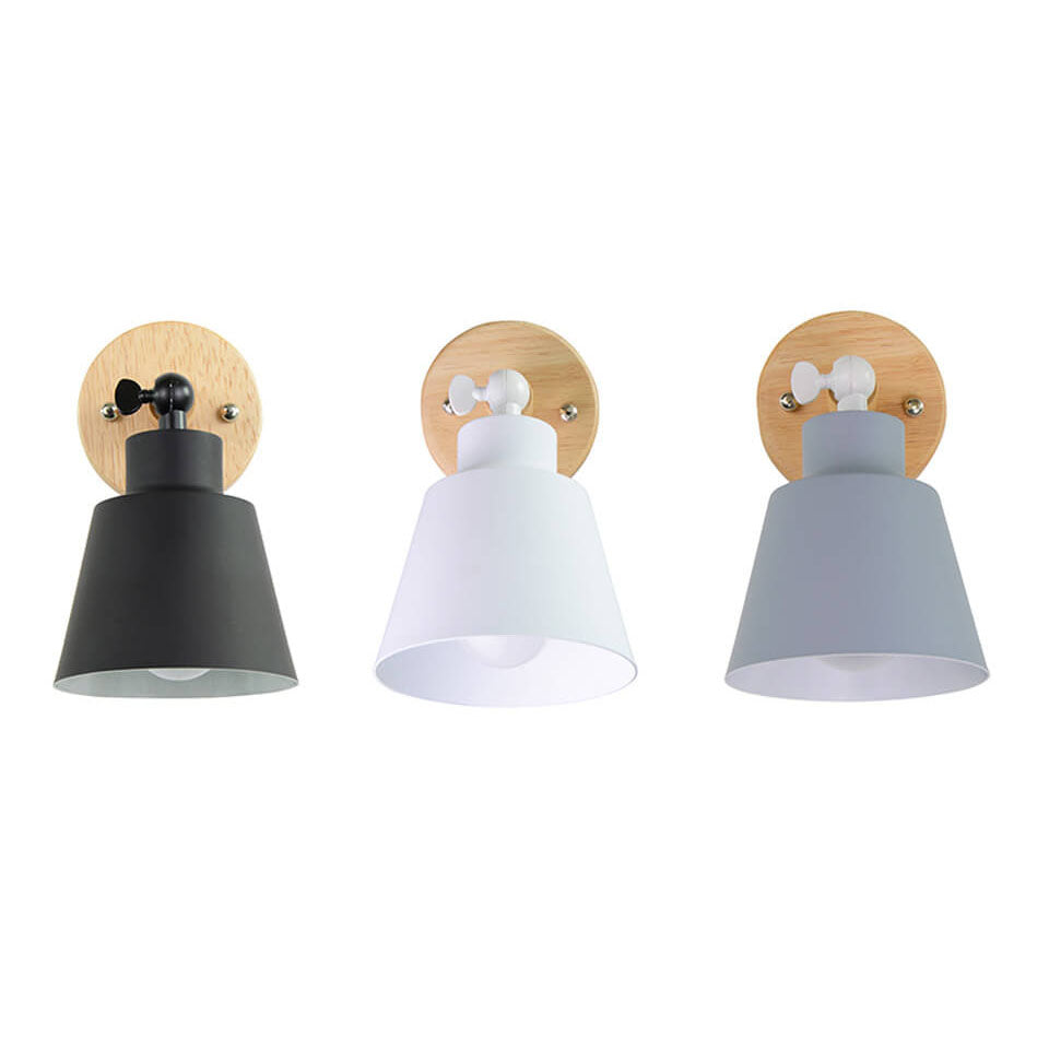 Macaron Solid Color Rotatable Wall Lamp