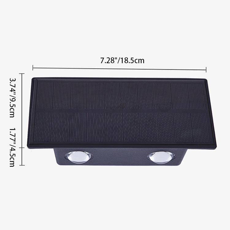 Rectangle ABS Garden Outdoor Light