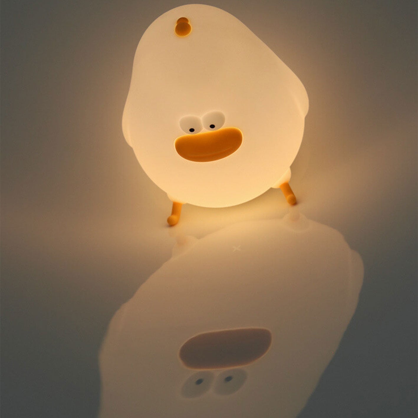 Cartoon Silicone Chick Night Table Lamp