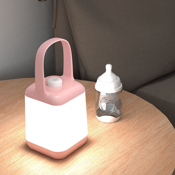 Square Jar Portable ABS Table Lamp