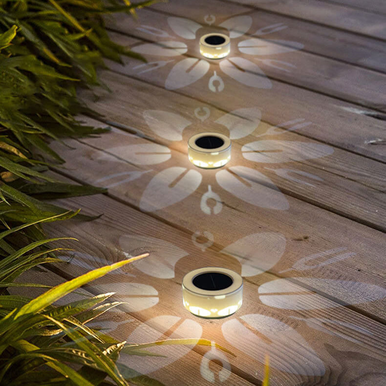 Round Acrylic Outdoor Light