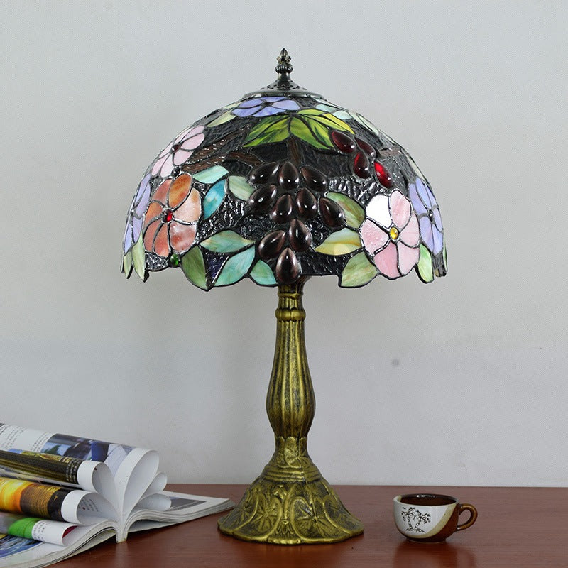 Aluminum Alloy Glass Dome Table Lamp