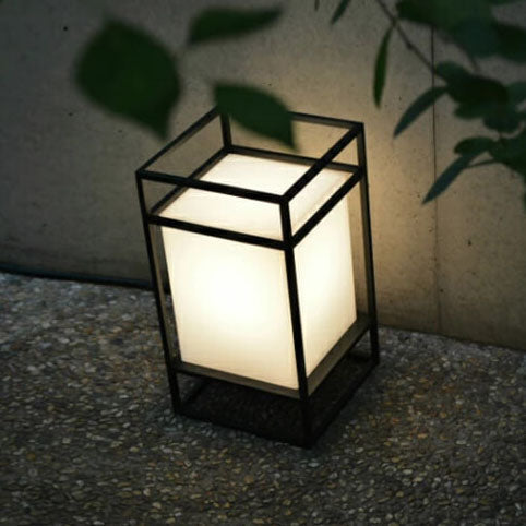 Japanese Tatami Rectangular Iron Floor Lamp