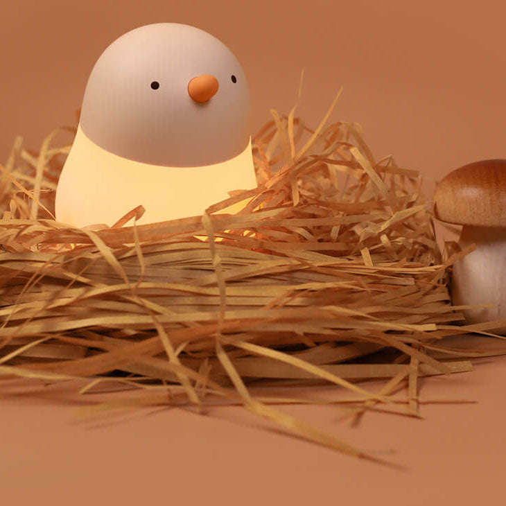 Cartoon Chick Silicone Night Table Lamp