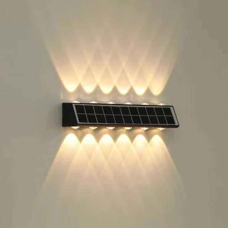 Rectangular Plastic Garden Outdoor Light