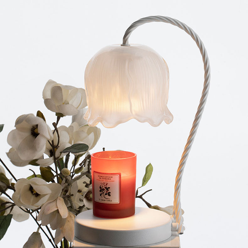 Bellflower Iron Glass Aromatherapy Table Lamp