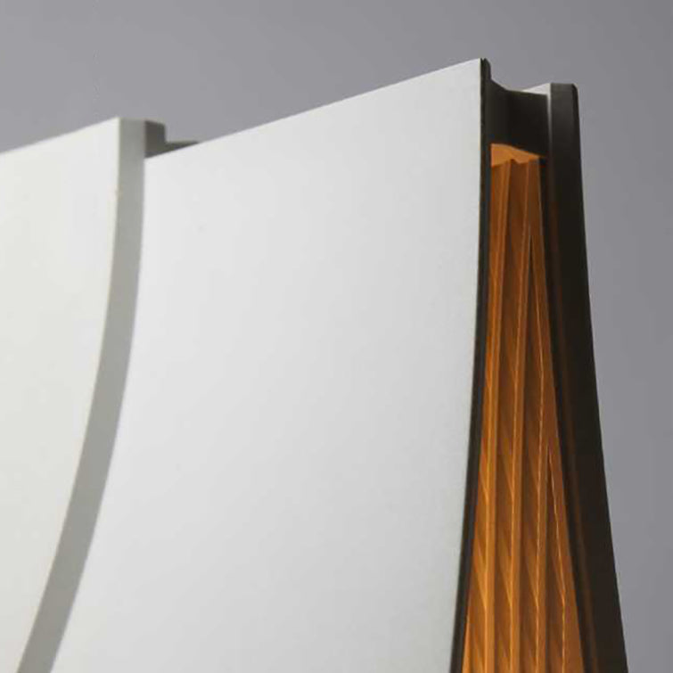 Triangle Concrete Bedroom Table Lamp