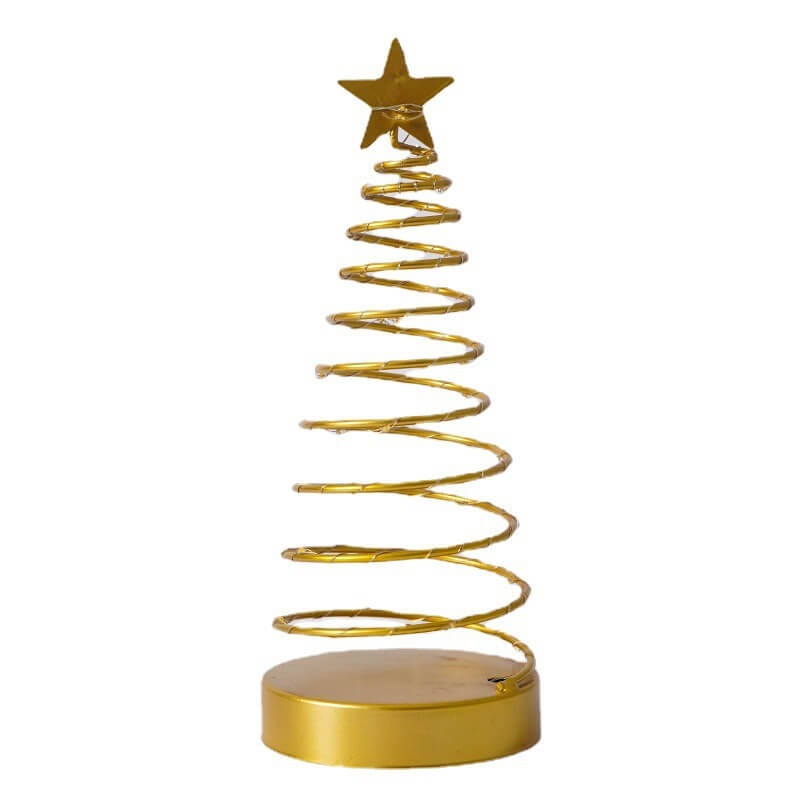 Spiral Star Christmas Decorative Table Lamp