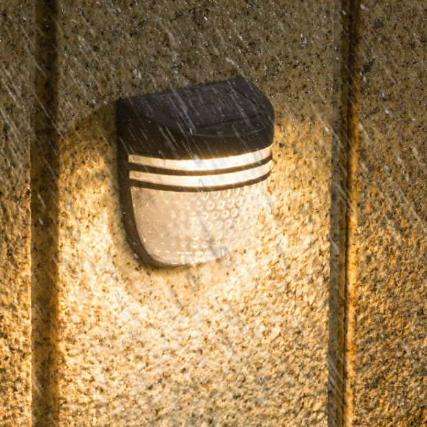 ABS PC Elliptical Honeycomb Outdoor Light