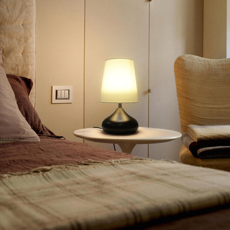 ABS Lampshade Multiple Switch Table Lamp