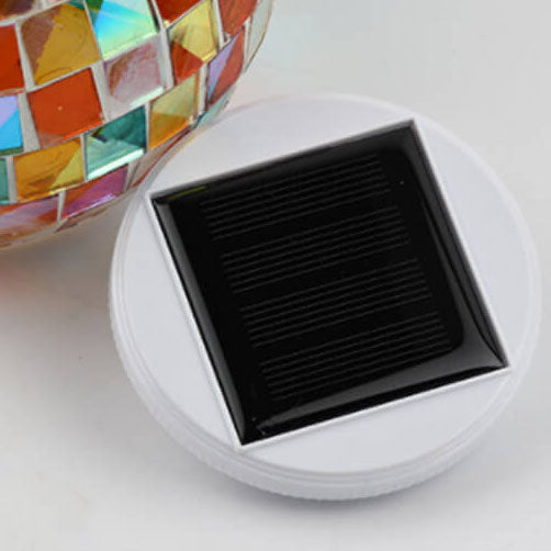 Tiffany Solar Mosaic Outdoor Light