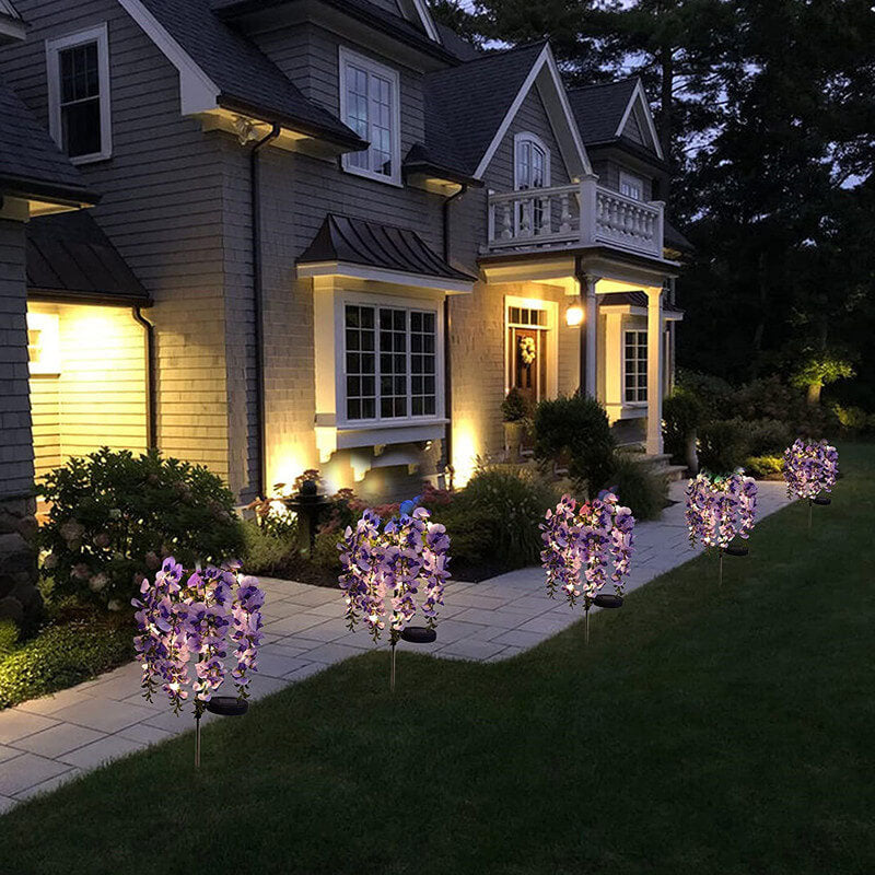 Simulation Wisteria Lawn Decorative Outdoor Light