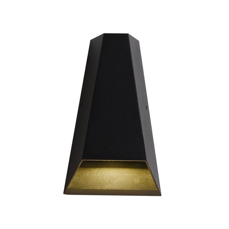 Trapezoid Up Down Illuminated Outdoor Light