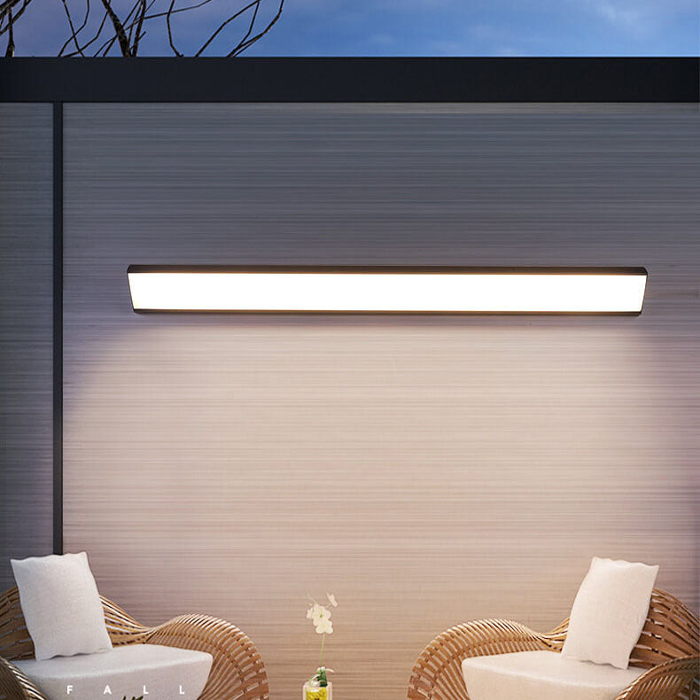 Aluminum Acrylic Long Indoor Outdoor Light