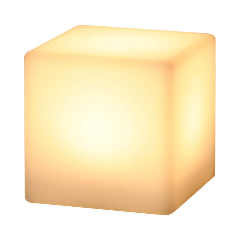 Geometry PE Battery Remote Table Lamp
