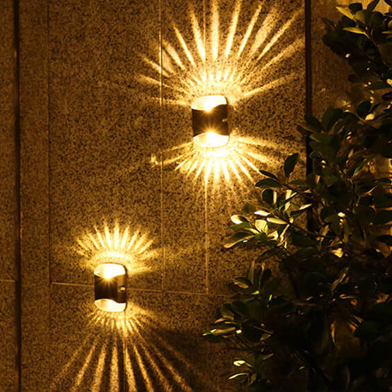 Decorative Plastic Square Outdoor Light