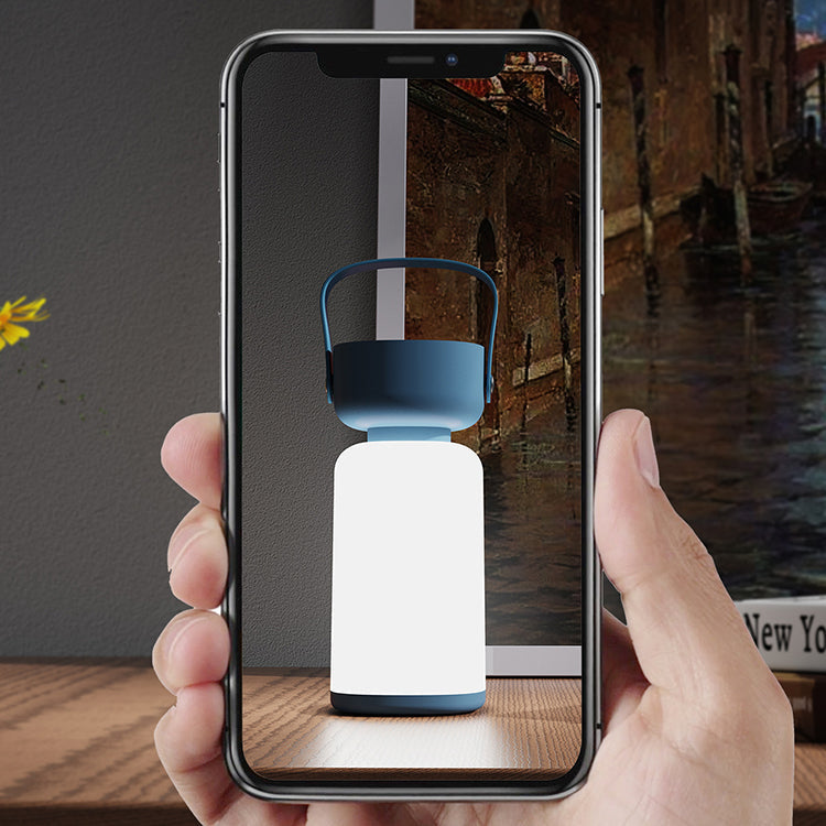 Portable Plastic ABS Cylinder Outdoor Light