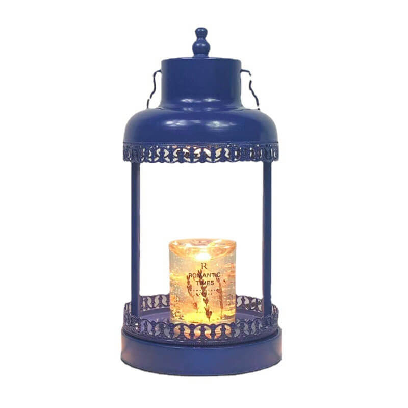 Romantic Metal Column Melting Table Lamp