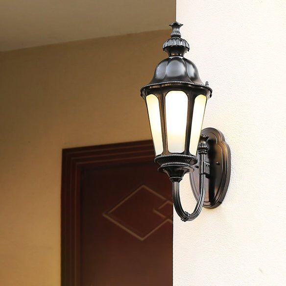 Round Aluminum Cylinder Garden Outdoor Light