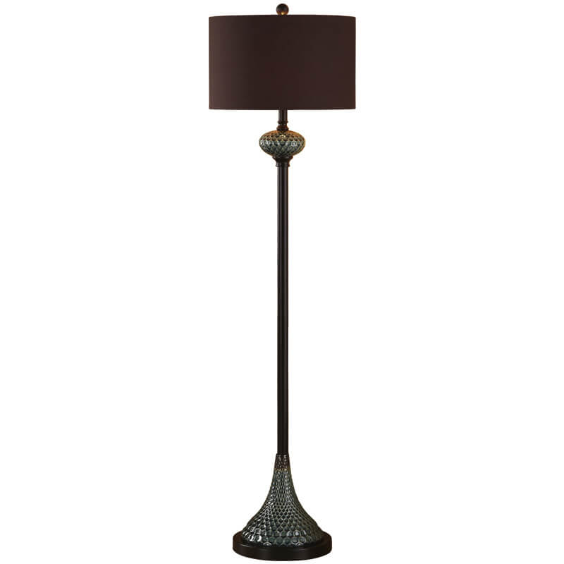 European Luxury Plate Ceramic Floor Lamp