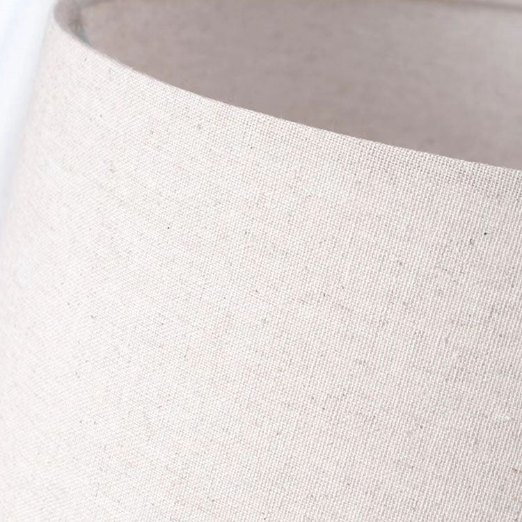 Striped Vase Ceramic Fabric Table Lamp