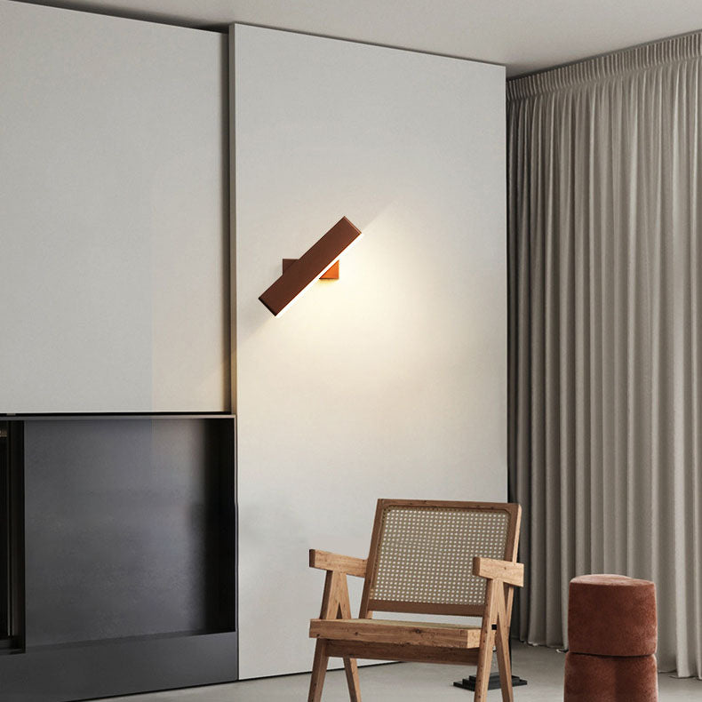 Rectangular Aluminum Acrylic Wall Lamp