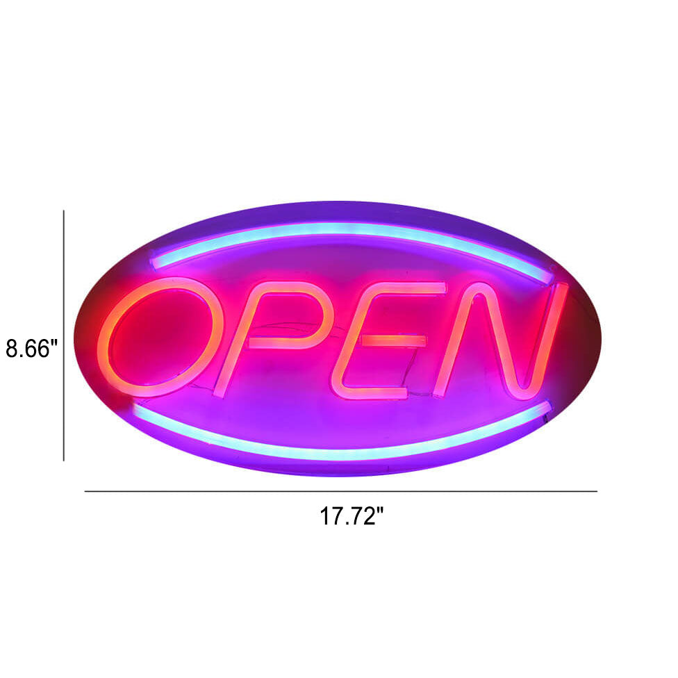 Neon Open Acrylic Atmosphere Floor Lamp