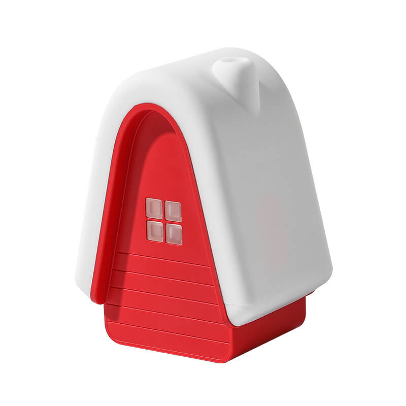 Cartoon Snow House Silicone Table Lamp