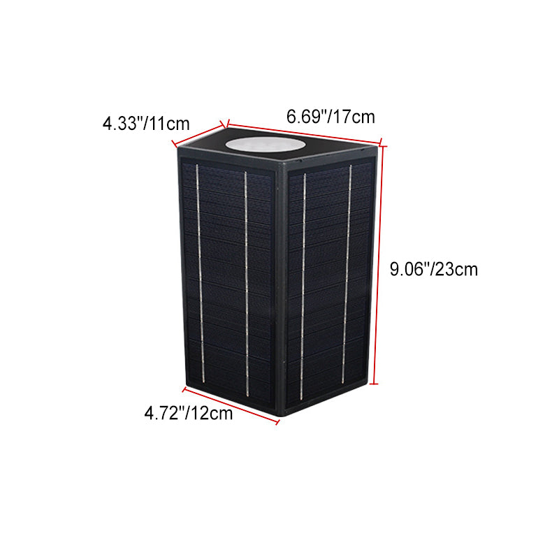 Square Aluminum Garden Outdoor Light