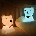 Cute Puppy Silicone Night Table Lamp