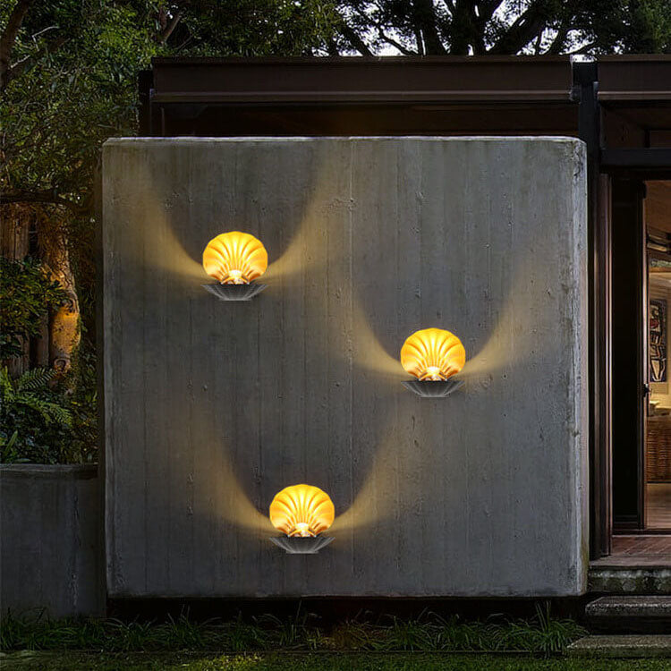 Shell Aluminum Outdoor Light