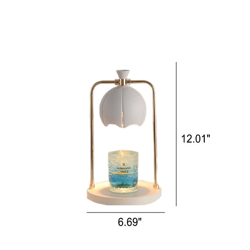 Orchid Metal Aromatherapy Melting Table Lamp