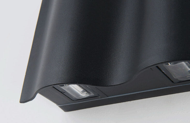 Wave Aluminum Outdoor Light