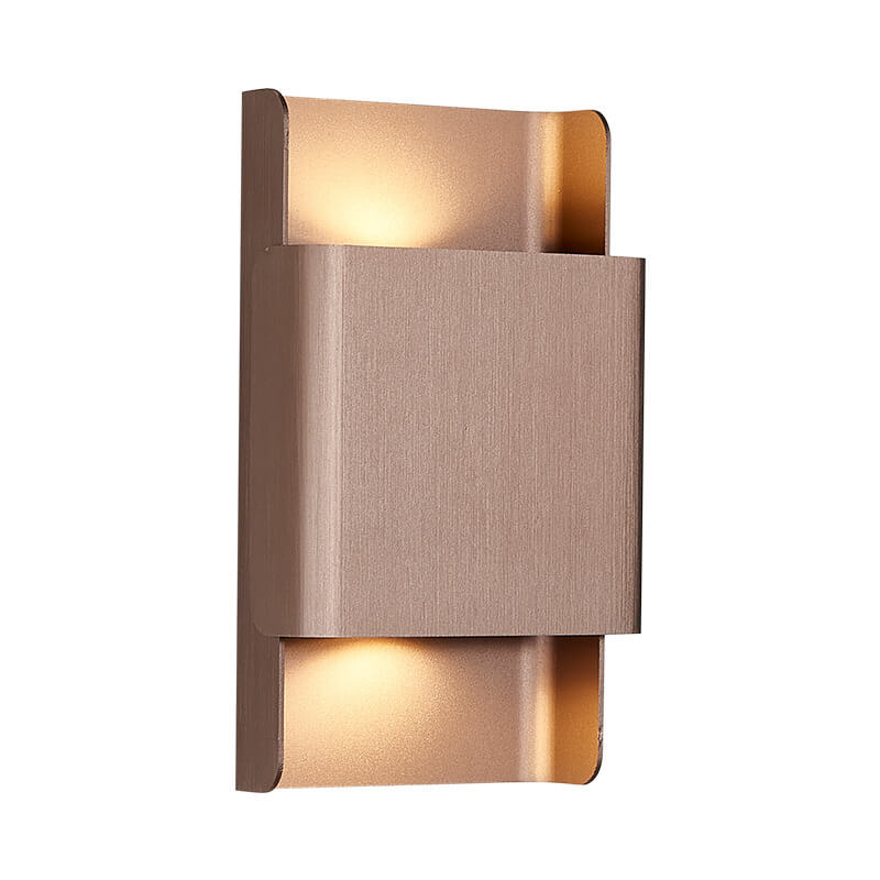 Rectangular Double-headed Aluminum COB Wall Lamp